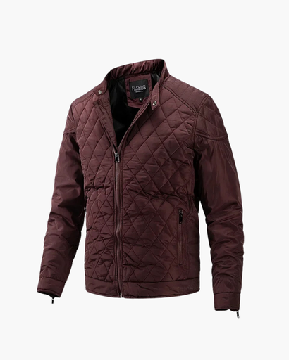 Veste matelassée homme à col montant
