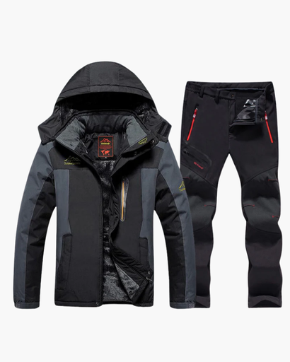 Ensemble de Randonnée pour Homme | Imperméable et Chaud pour l’Hiver