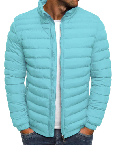 Veste Matelassée Légère Homme – Blouson Confortable avec Fermeture Éclair