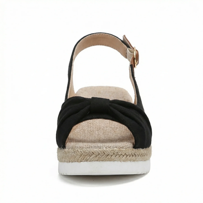 Sandales Femme Confort Ergonomiques – Sandales Compensées Avec Bride Ajustable