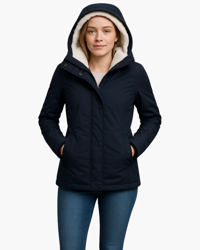 Veste d’Hiver Femme – Capuche Doublée en Polaire