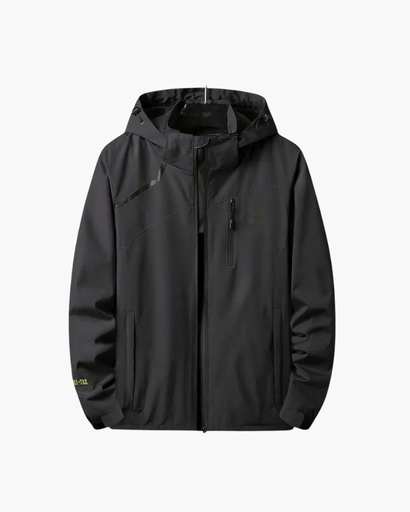 Veste Softshell Homme – Imperméable et Coupe-Vent avec Capuche Ajustable