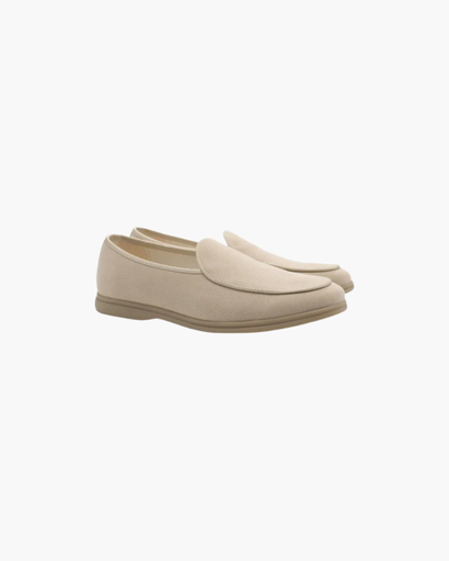Ensemble Homme Été 3 Pièces – Chemise Rayée, Pantalon Fluide & Mocassins Classiques