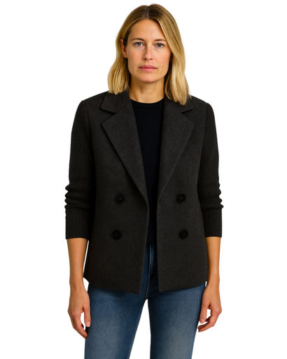 Veste Blazer Femme | Double Boutonnage | Élégance Décontractée