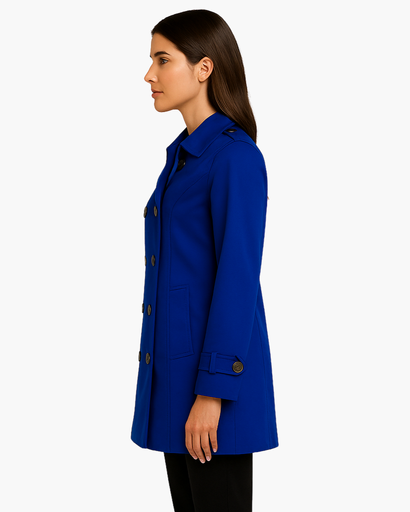 Trench Femme à Double Boutonnage – Élégant & Intemporel
