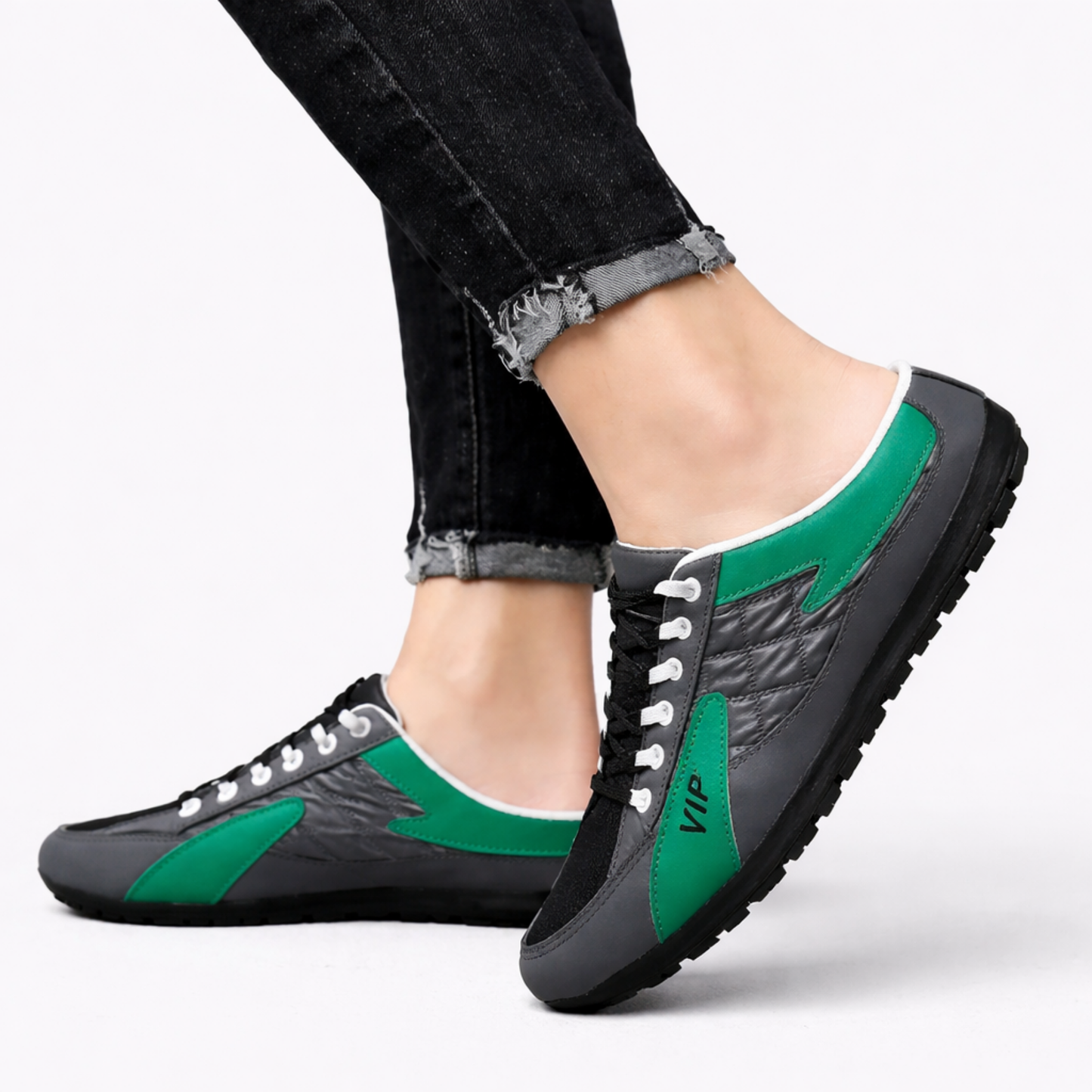 Sneaker Slippers Homme – Style Sportif Ouvert et Confortable