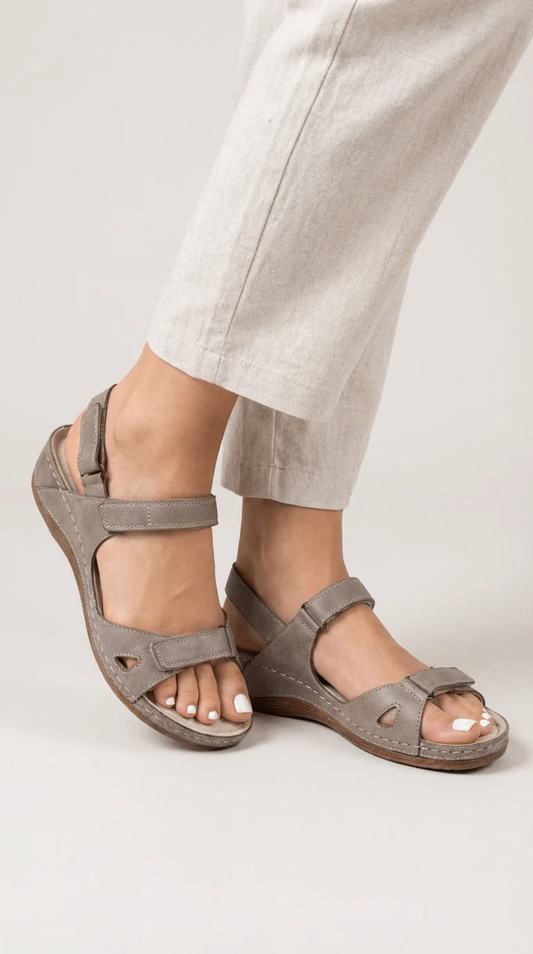 Sandales Orthopédiques Ergonomiques Femme Brides Ajustables – Confort Anatomique & Maintien | Marche Longue Duré – vue 2