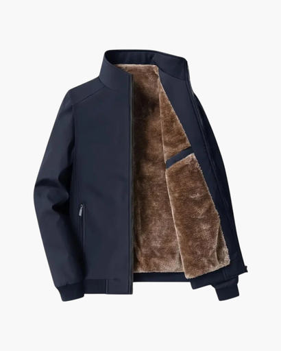 Veste d’Hiver Homme avec Doublure Polaire – Chaude et Confortable au Quotidien