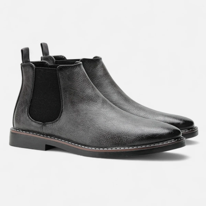 Bottines Chelsea homme, détail de la doublure intérieure chaude