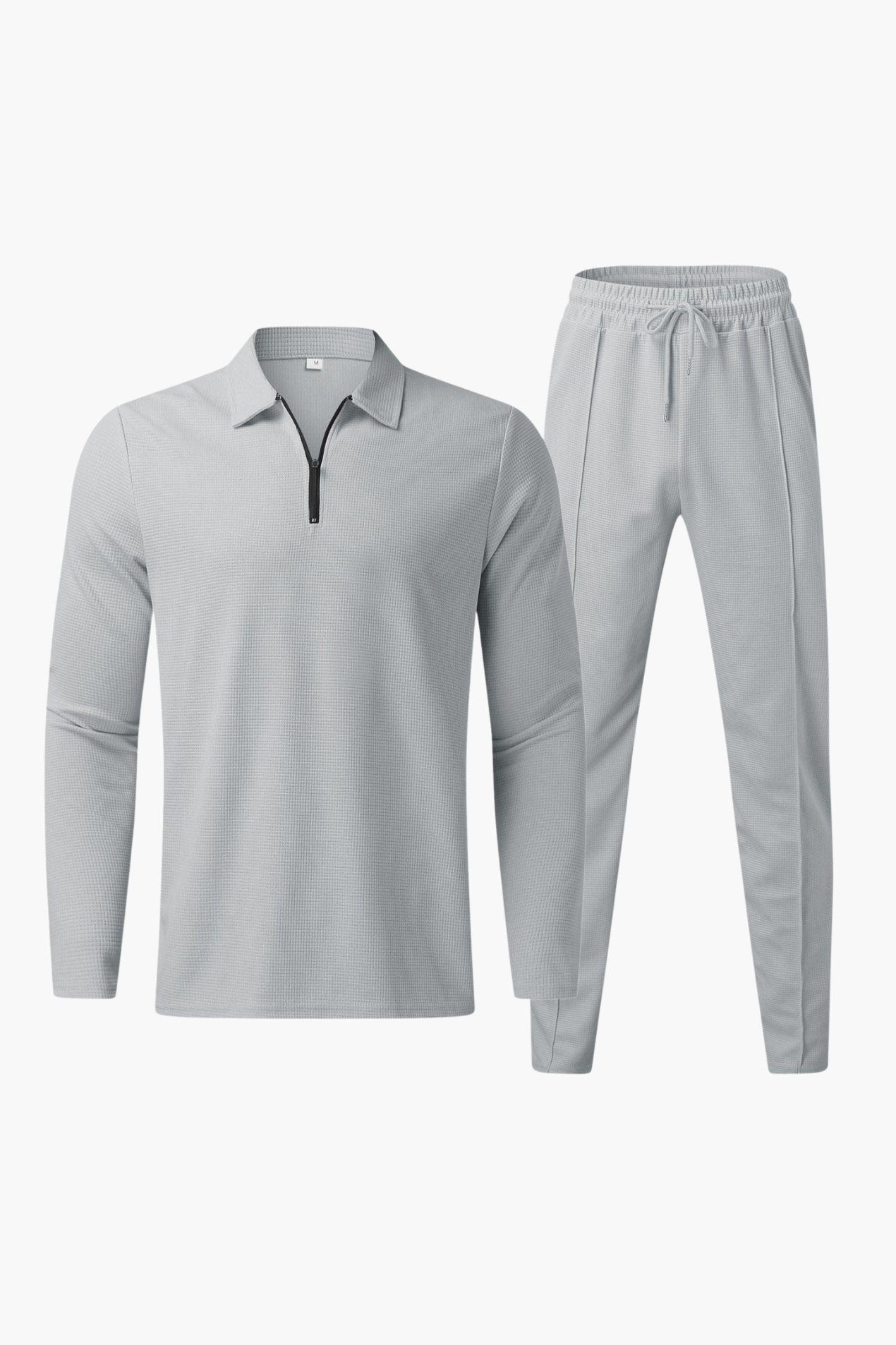 Ensemble Homme Décontracté – Set Confort avec Haut Zippé et Pantalon