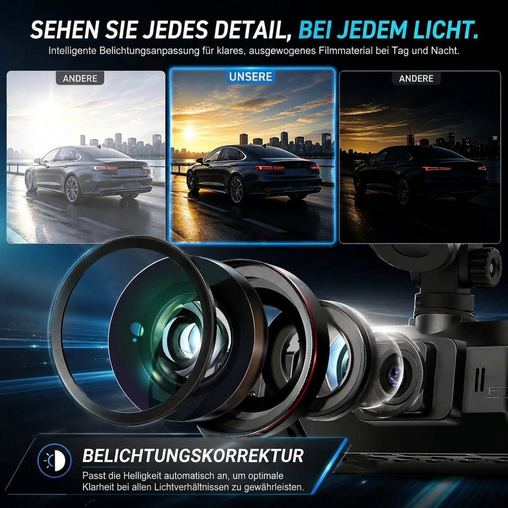 Application mobile de la dashcam pour visionner les enregistrements