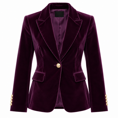 Blazer Femme Velours – vue 3