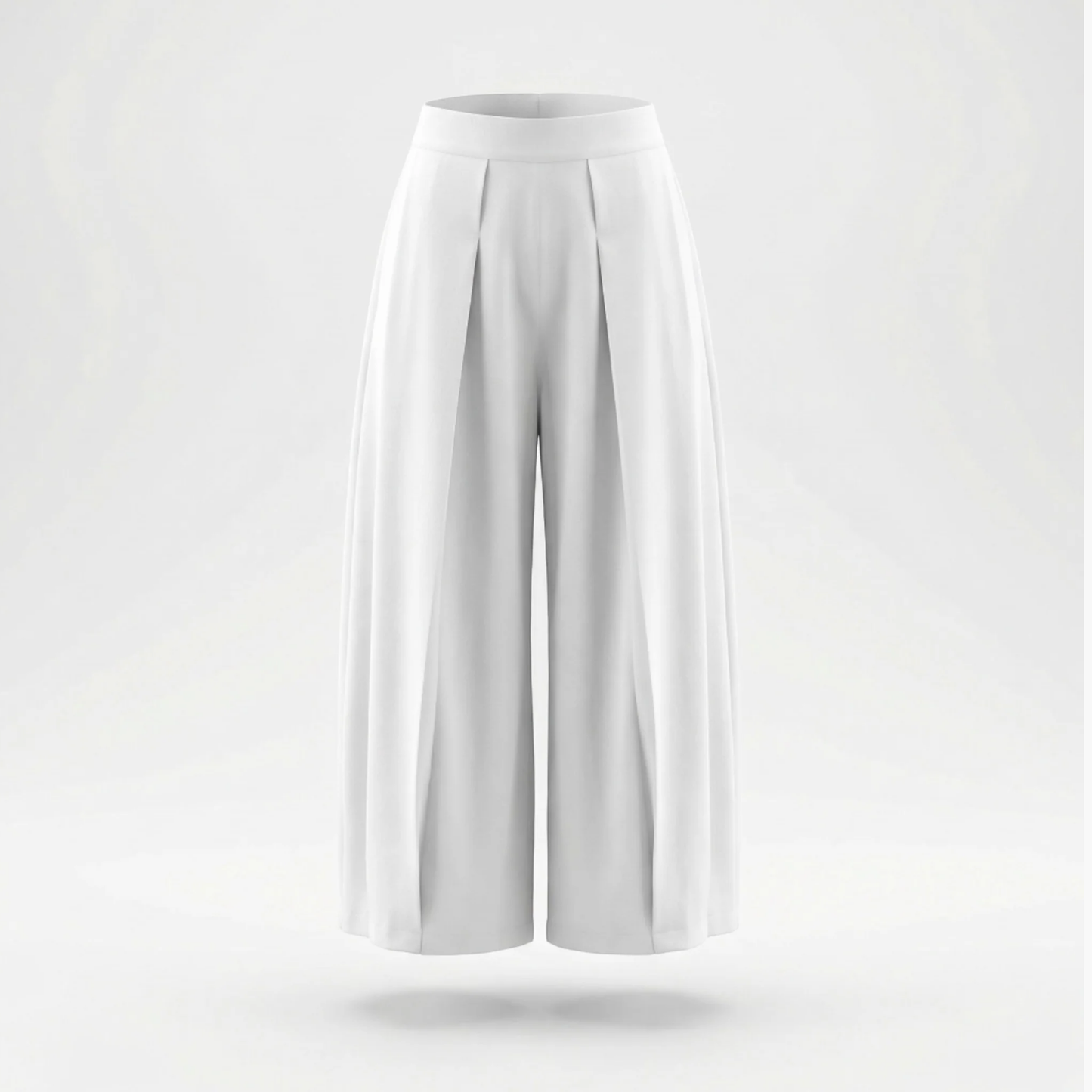 Pantalon Femme Large Décontracté – Coupe Droite Épurée Élégante