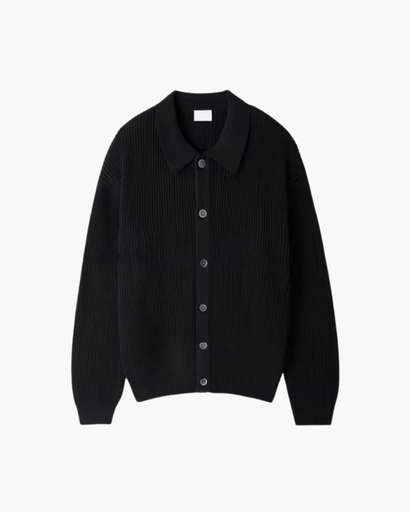 Gilet Homme Oversize Laine Mélangée Maille Côtelée – Style Élégant & Confortable Hiver