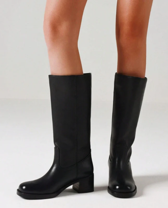 Bottes Hautes Femme – Doublure Chaude & Style Authentique