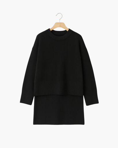 Ensemble Pull et Jupe Femme | Élégance Décontractée et Confort Douillet