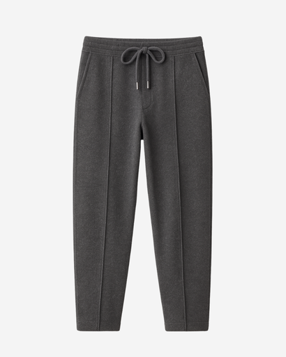 Pantalon élégant effet cachemire – coupe confortable