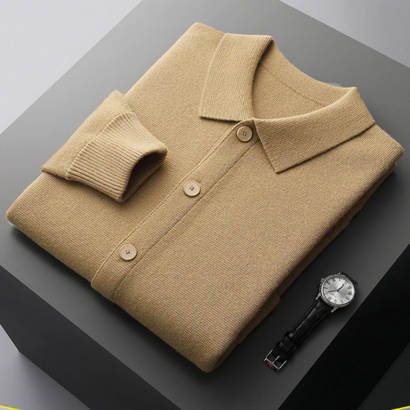 Cardigan Classique en Cachemire pour Homme – Élégance et Douceur Intemporelles