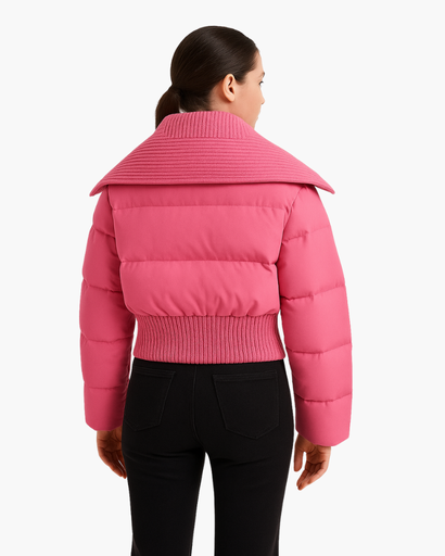 Doudoune Femme Oversize Zippée | Volume Moderne et Confort Thermique