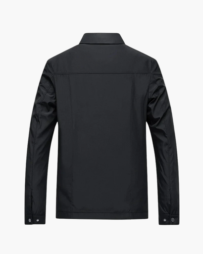 Veste homme zippée à doublure discrète