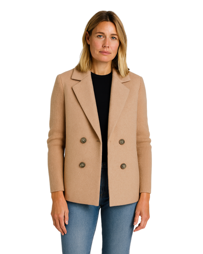 Veste Blazer Femme | Double Boutonnage | Élégance Décontractée