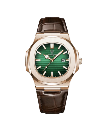 Montre homme élégante avec indication de la date et design classique