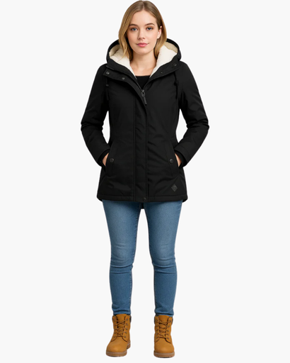 Veste d’Hiver Femme – Capuche Doublée en Polaire