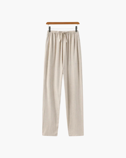Ensemble Homme Été 3 Pièces – Chemise Rayée, Pantalon Fluide & Mocassins Classiques