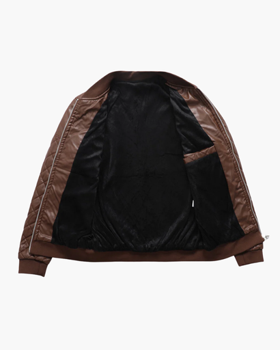 Blouson Matelassé Similicuir – vue 5