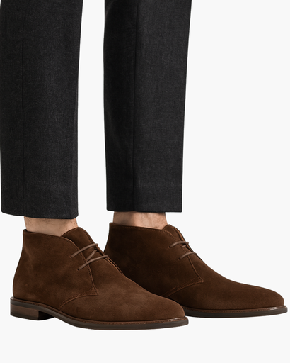 Bottines homme à lacets et bout fin
