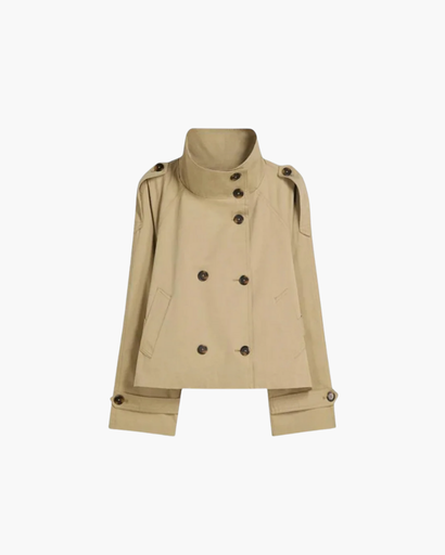 Veste Trench-Fit Femme – Élégance Classique, Style Moderne