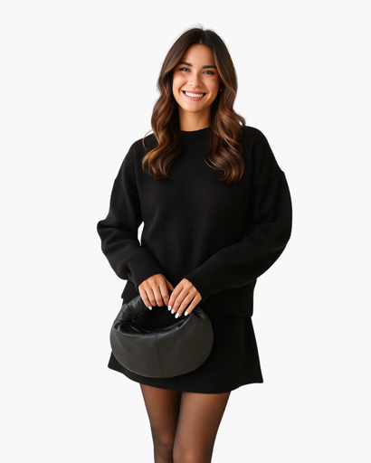 Ensemble Pull et Jupe Femme | Élégance Décontractée et Confort Douillet