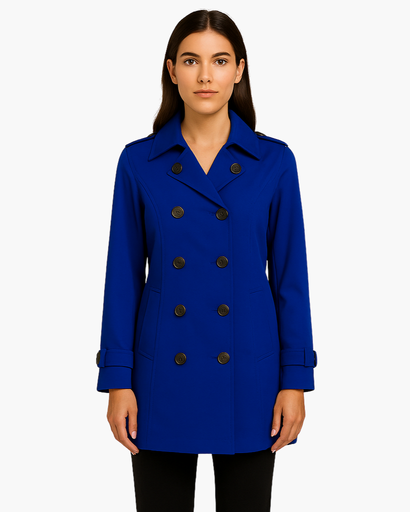 Trench Femme à Double Boutonnage – Élégant & Intemporel