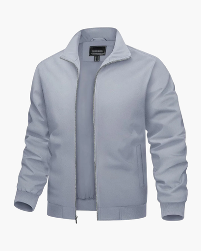 Bomber Jacket Homme – Léger et Décontracté avec Fermeture Zippée