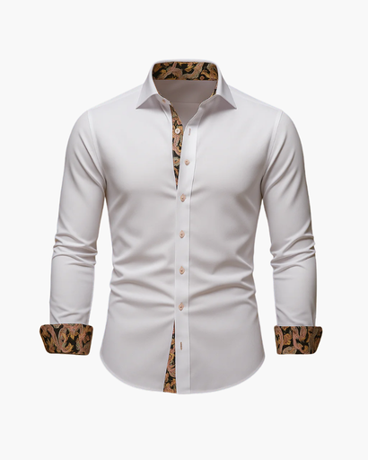 Chemise Homme Moderne Classique – Manches Longues