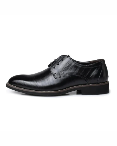 Chaussures Habillées Homme à Lacets – Style Derby Élégant & Finition Brillante