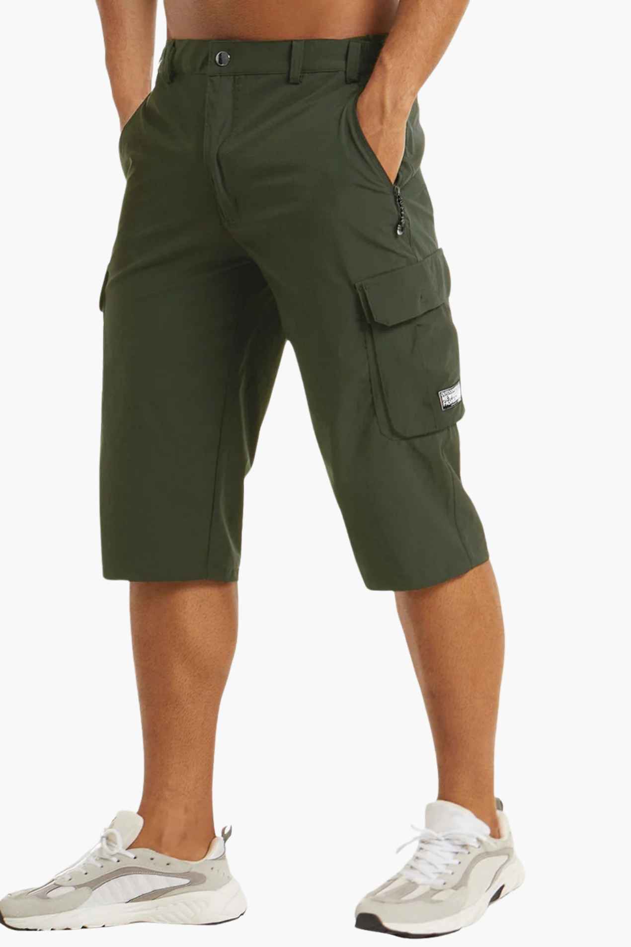 Short Cargo Homme Long – Bermuda Utilitaire Décontracté