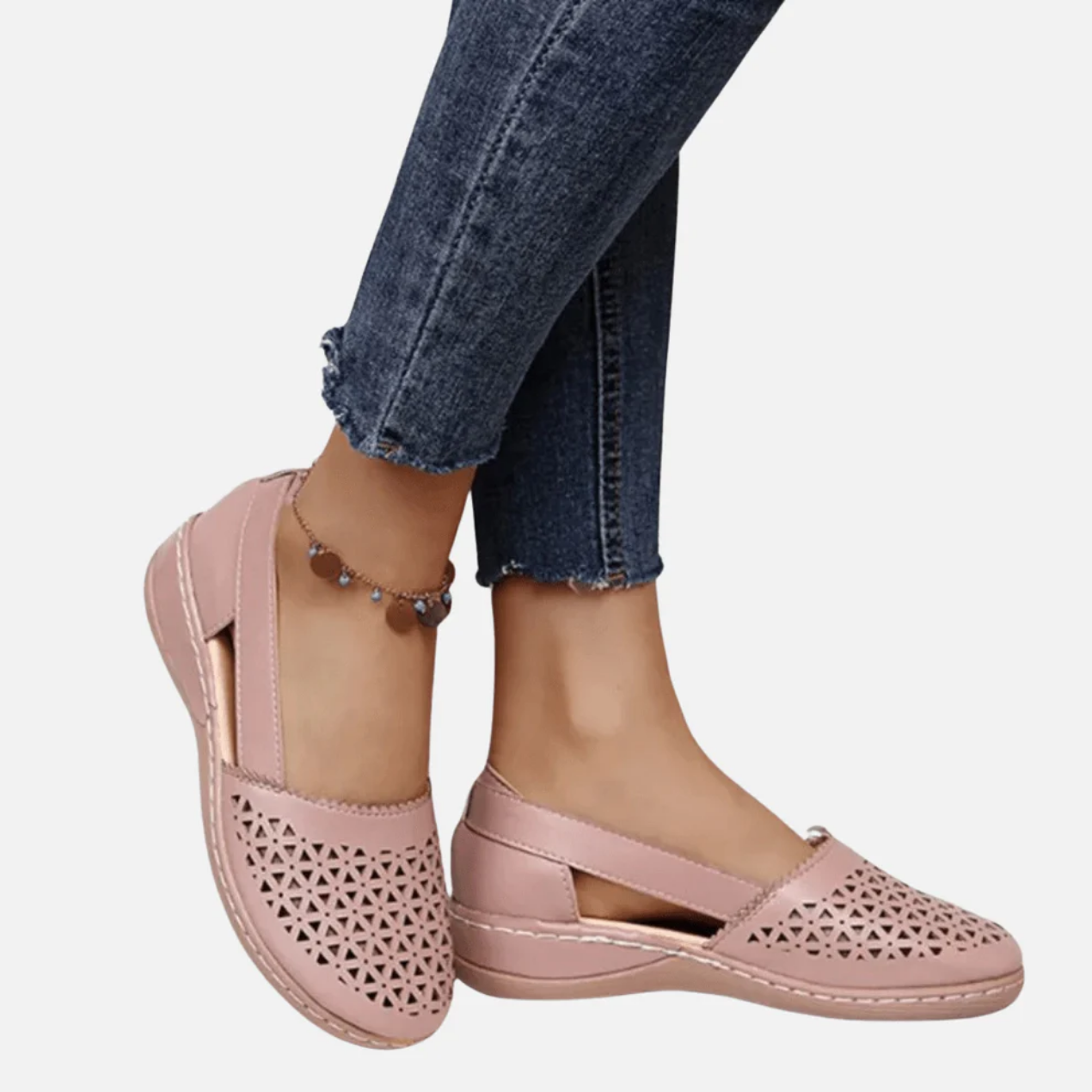 Sandales Orthopédiques Femme Confort Respirant Soutien Voûte Plantaire – Confort Anatomique | Style Estival