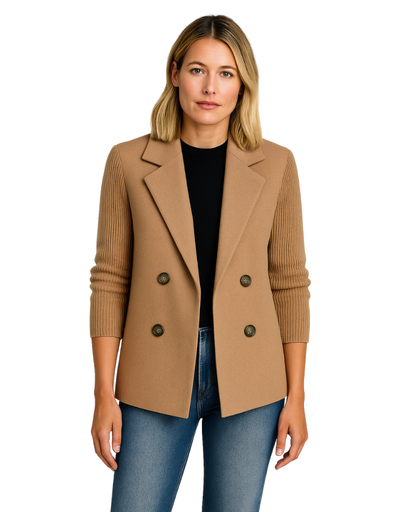 Veste Blazer Femme | Double Boutonnage | Élégance Décontractée