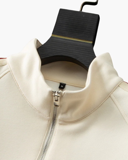 Ensemble Survêtement Zippé Homme – Look Sport Chic Bicolore