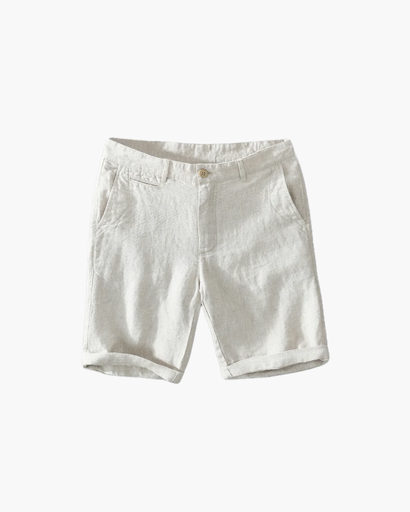 Bermuda habillé à coupe droite pour homme