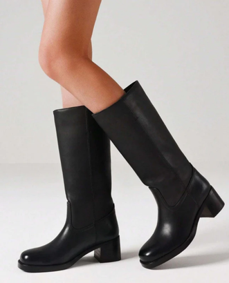 Bottes Hautes Femme – Doublure Chaude & Style Authentique