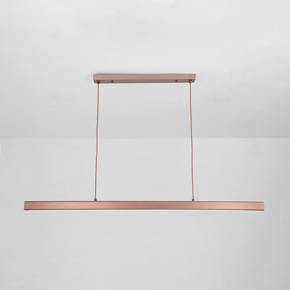 Suspension linéaire vue rapprochée