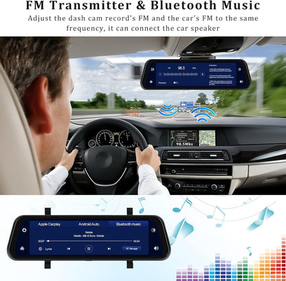 Caméra rétroviseur CarPlay Android Auto