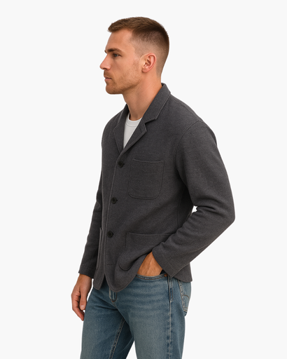 Veste Tricotée pour Homme | Élégance Décontractée & Confort Premium