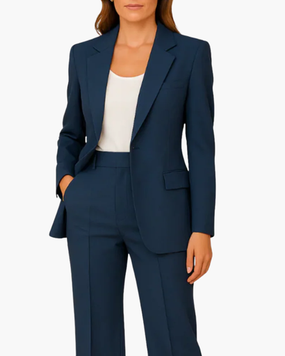 Tailleur Femme avec Blazer et Pantalon