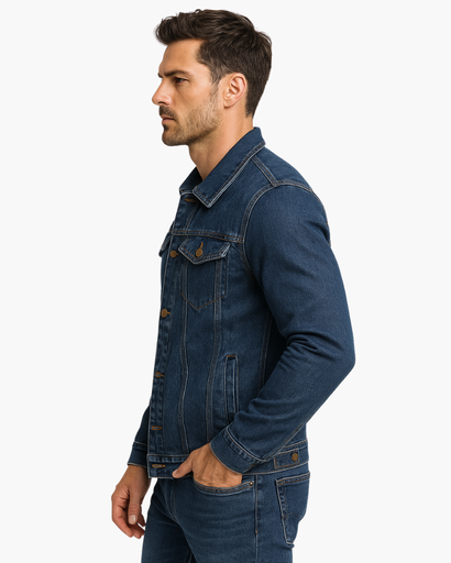 Veste en Denim pour Homme | Style Classique & Coupe Ajustée