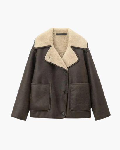 Manteau d’Hiver Femme – Veste Chaude avec Doublure Polaire et Grandes Poches