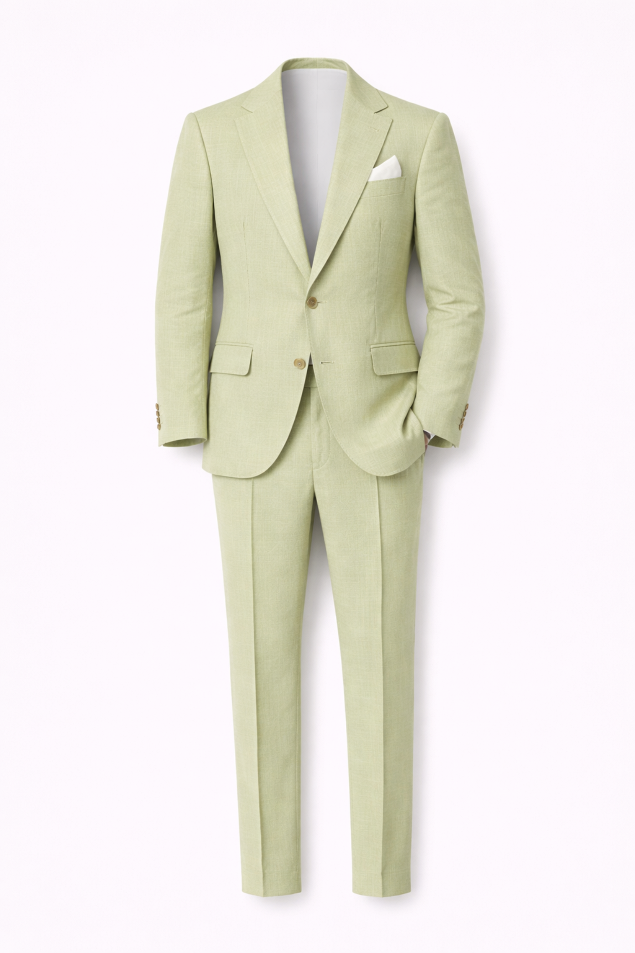 Costume Homme Élégant 2 Pièces – Blazer Ajusté Et Pantalon Tailleur