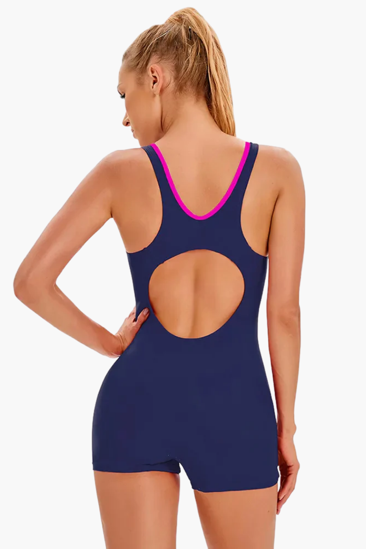 Maillot De Bain Sport Femme Une Pièce – Maillot De Bain Sportif Coupe Shorty